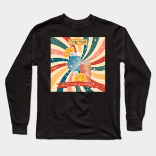 Fruit Juices & Cocktails Long Sleeve T-Shirt